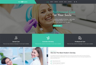 Medical Dentists WordPress Theme